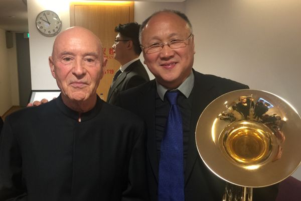 音乐学院魏正启、Aaron Pergram教授受邀参加“世界首席乐团”中国首秀